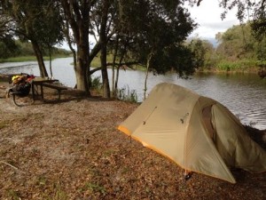 Campsite on Kissimmee River